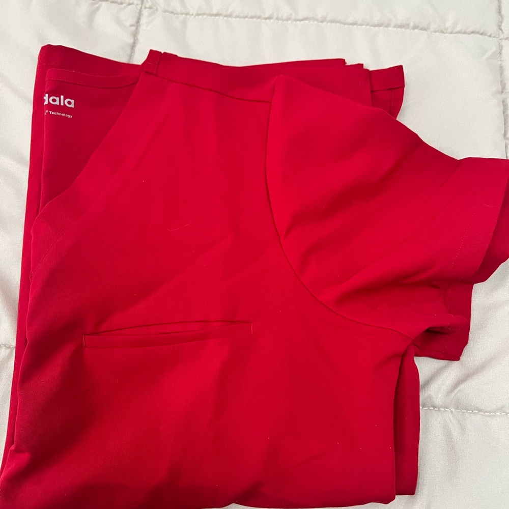 Mandala Scrubs Candy Red